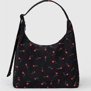 Baggu Painted Wildflower Nylon Shoulder Bag